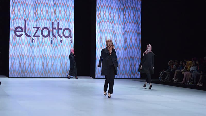 Aksi Perdana Elzatta dan DAUKY di Panggung Indonesia Fashion Week 2014