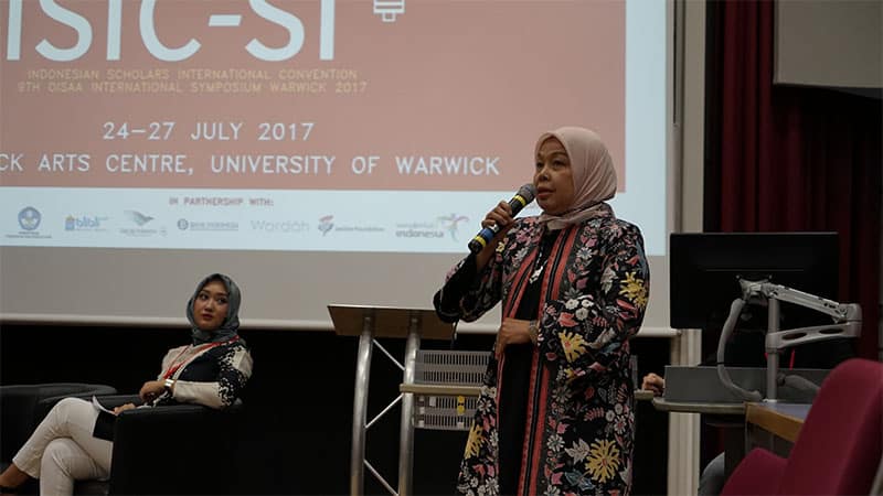 CEO Elcorps Sharing Experience di ISIC-SI 2017 Birmingham