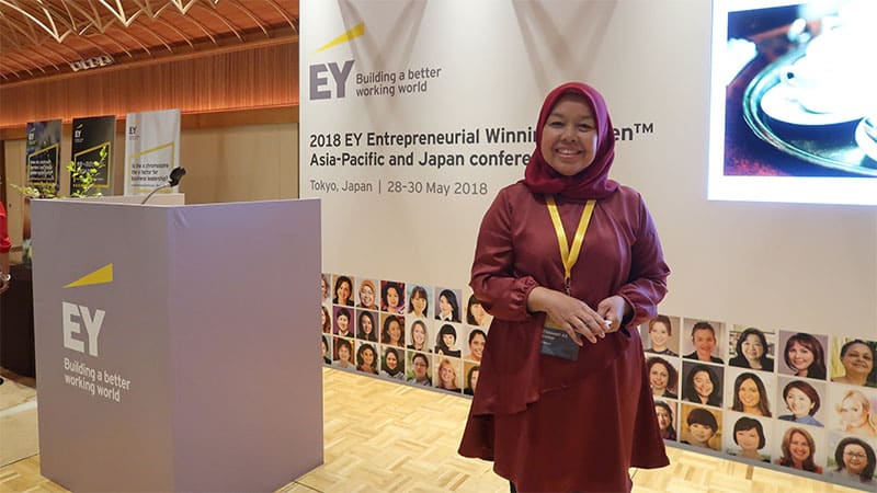 CEO Elcorps Ibu Elidawati Ali Oemar Mewakili Indonesia Dalam EWW APA 2018 Tokyo, Jepang