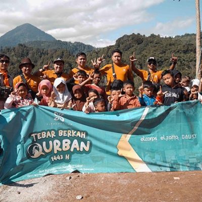 Tebar Berkah di Momen Idul Adha, Elfoundation Salurkan Qurban Hingga ke Pelosok Jawa Barat
